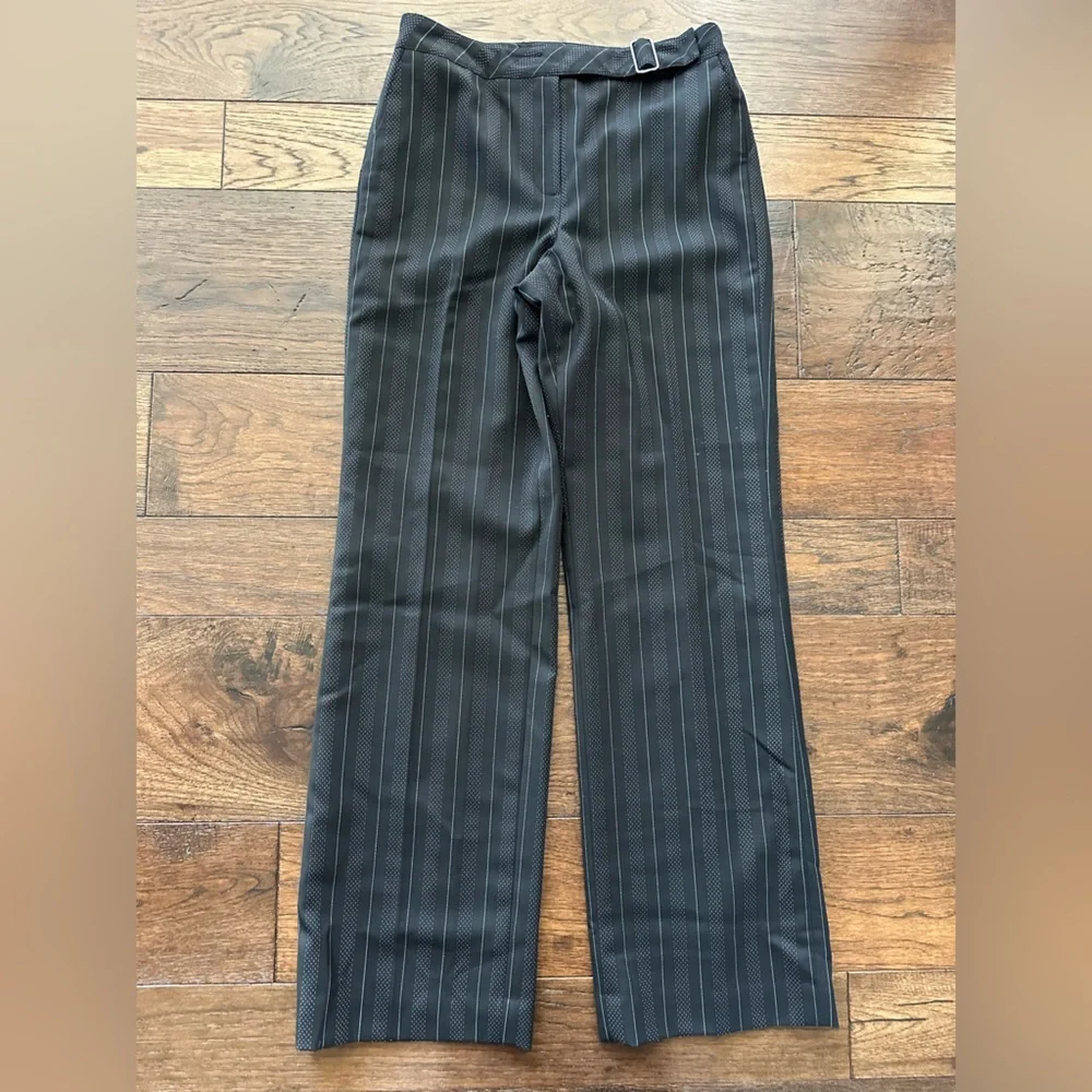 Ann Taylor Loft Wool Blend Wide-Leg Dress Pants- size 8
